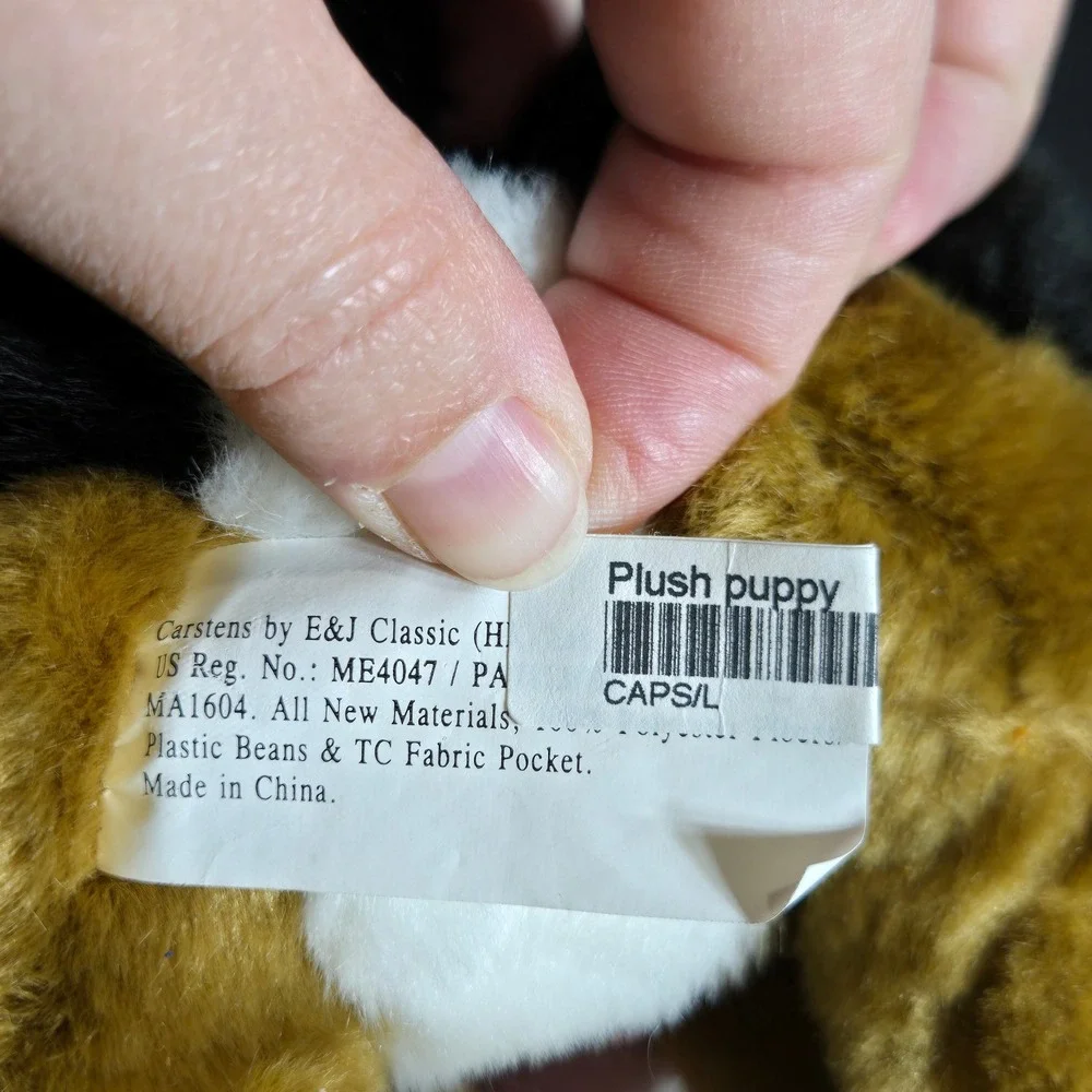Carstens by E&J Classic Bernese Mountain Dog Realistic Plush Stuffed Weighted